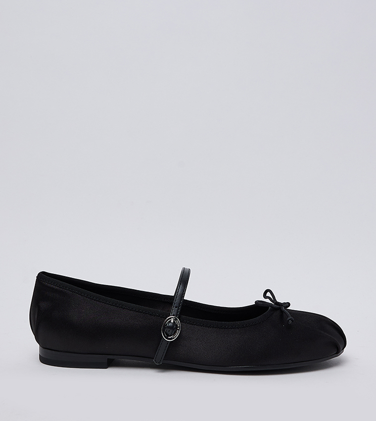 Emiko Satin Bow Mary Janes