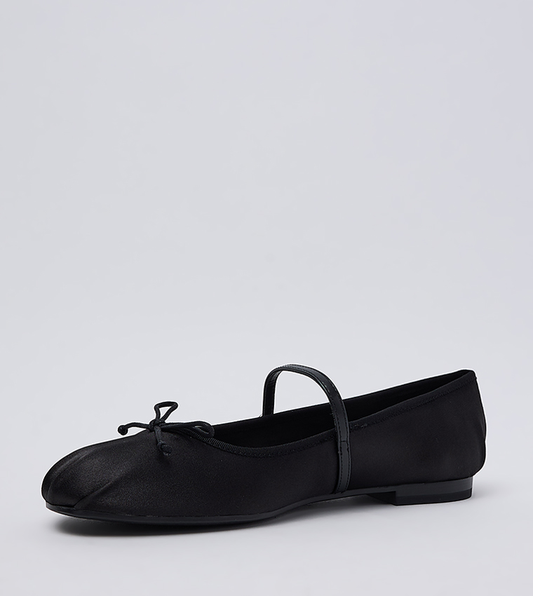 Emiko Satin Bow Mary Janes