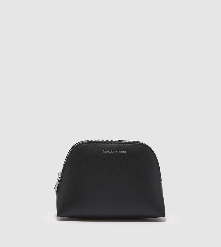 TRICE Logo Detail Shoulder Bag with Pouch