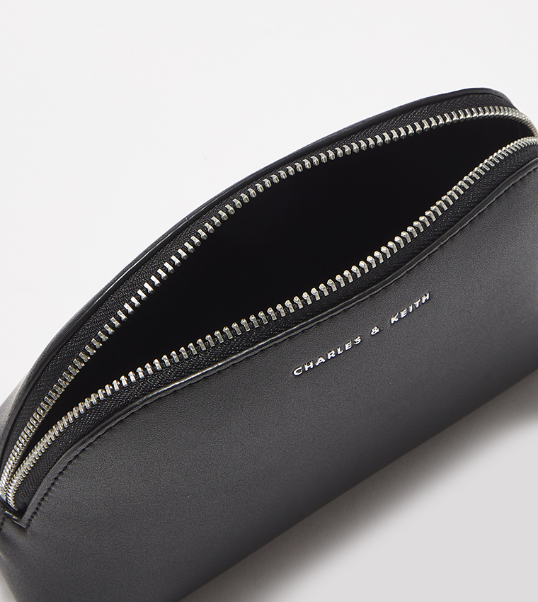 TRICE Logo Detail Shoulder Bag with Pouch