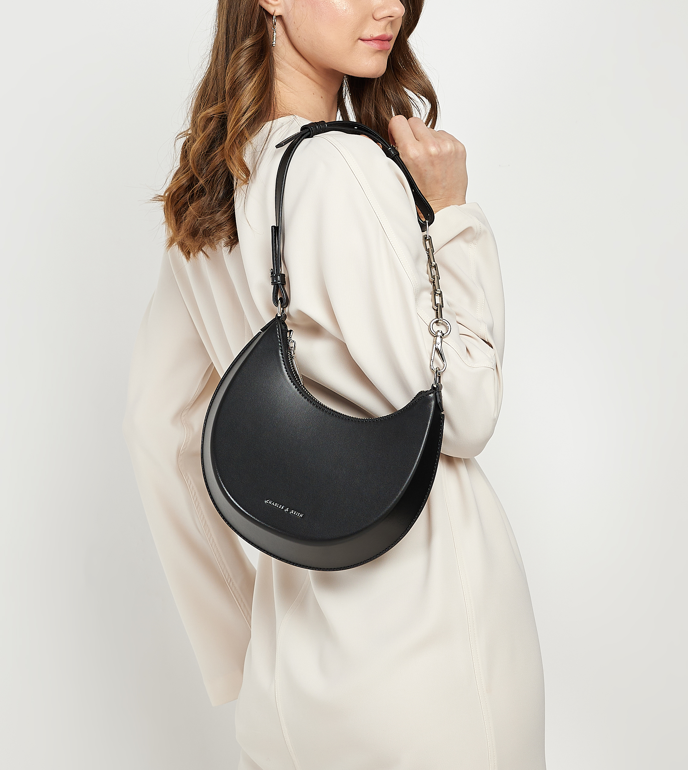 OLIVIA Crescent Shoulder Bag
