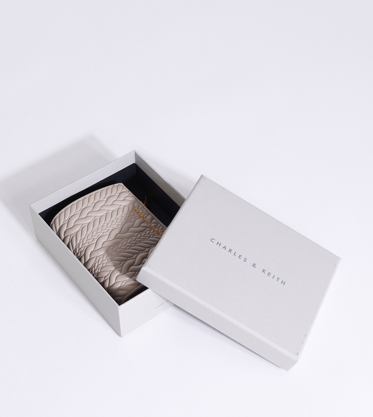 Apolline Textured Zip Closure Wallet