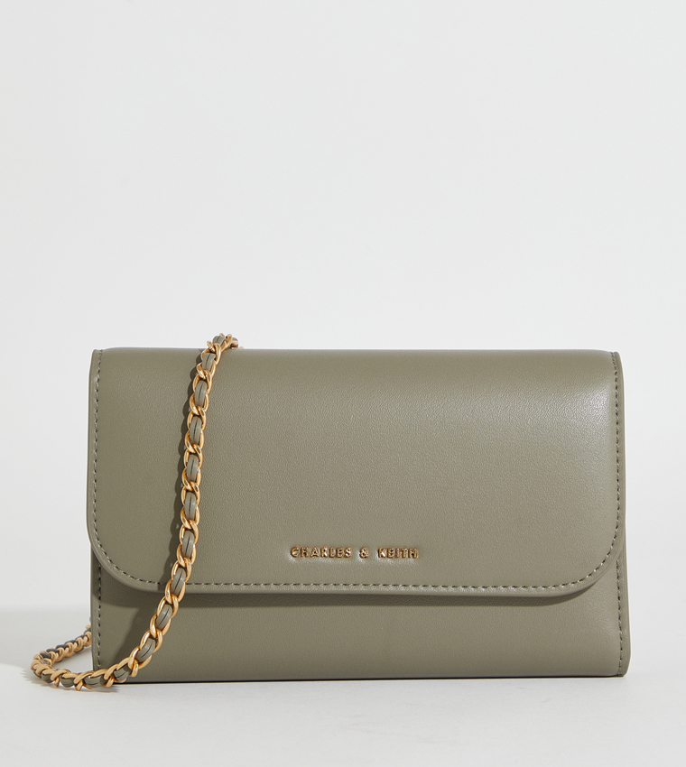 Magnetic Front Flap Long Wallet