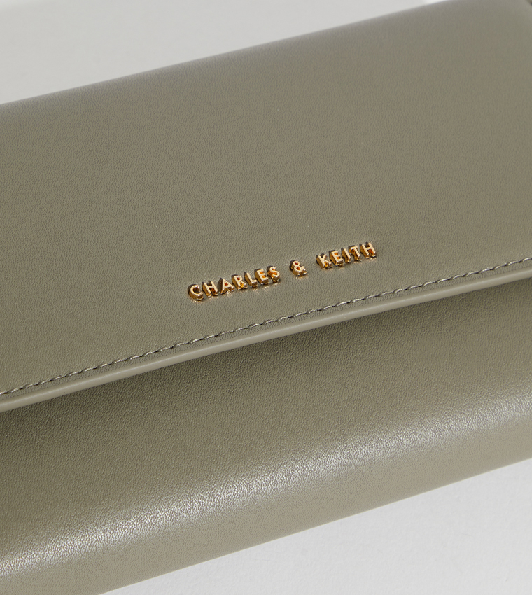 Magnetic Front Flap Long Wallet