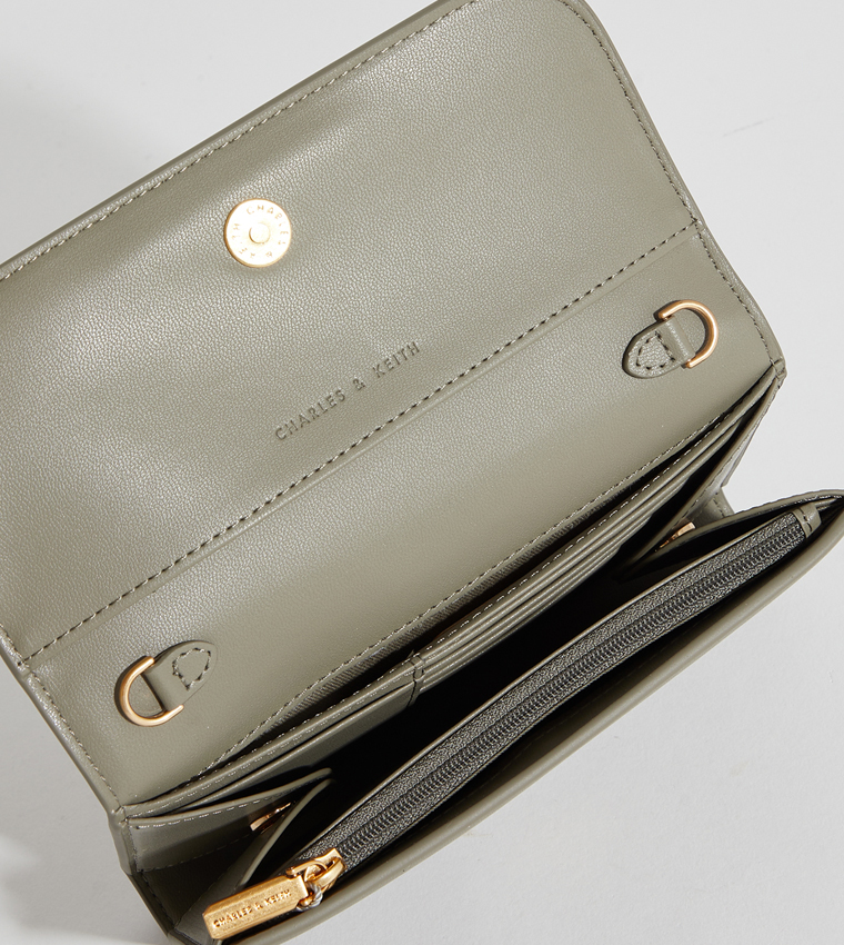 Magnetic Front Flap Long Wallet