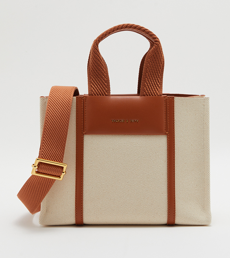 Canvas 2025 leather tote