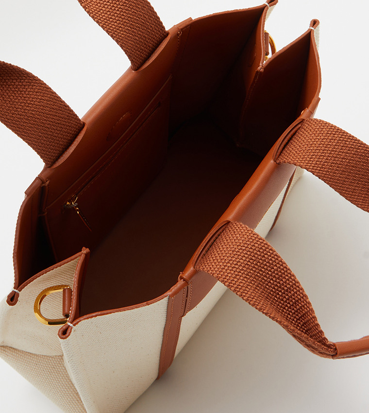 Shalia Canvas Mini Tote Bag