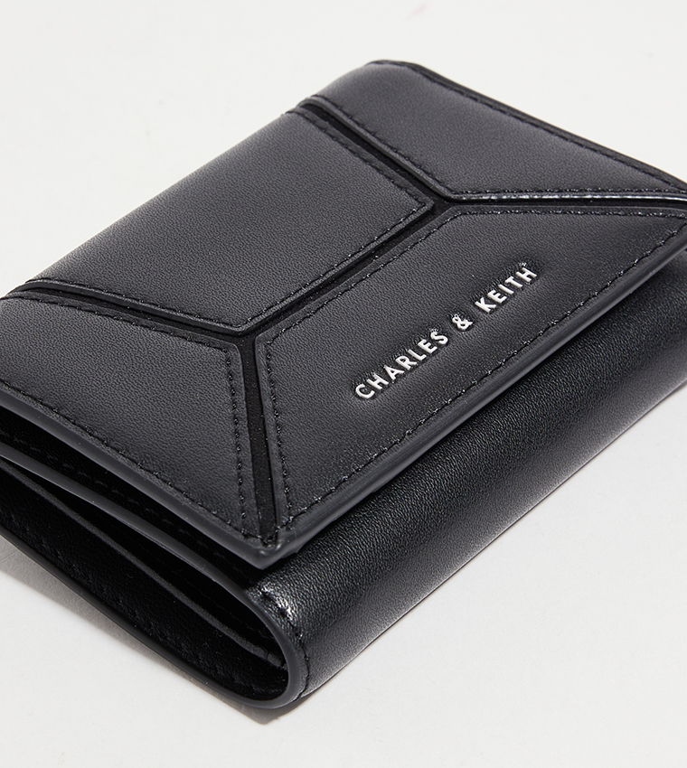 Nasrin Textured Three-Fold Wallet