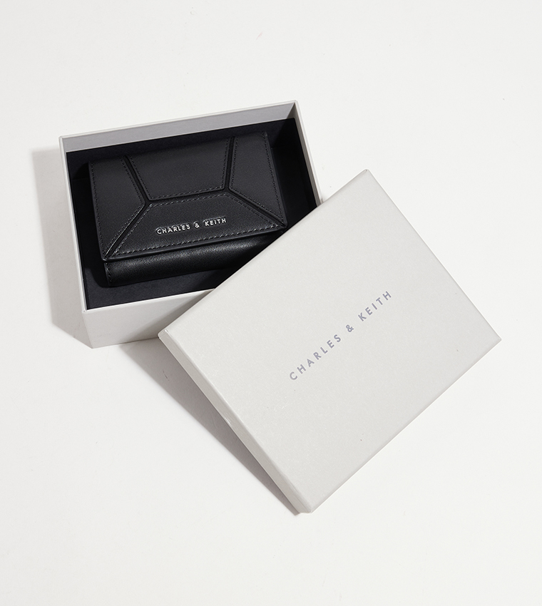 Nasrin Textured Three-Fold Wallet