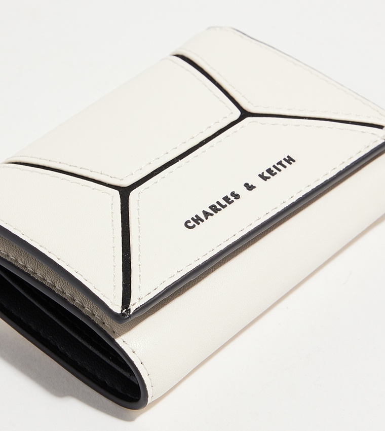 Nasrin Textured Three-Fold Wallet