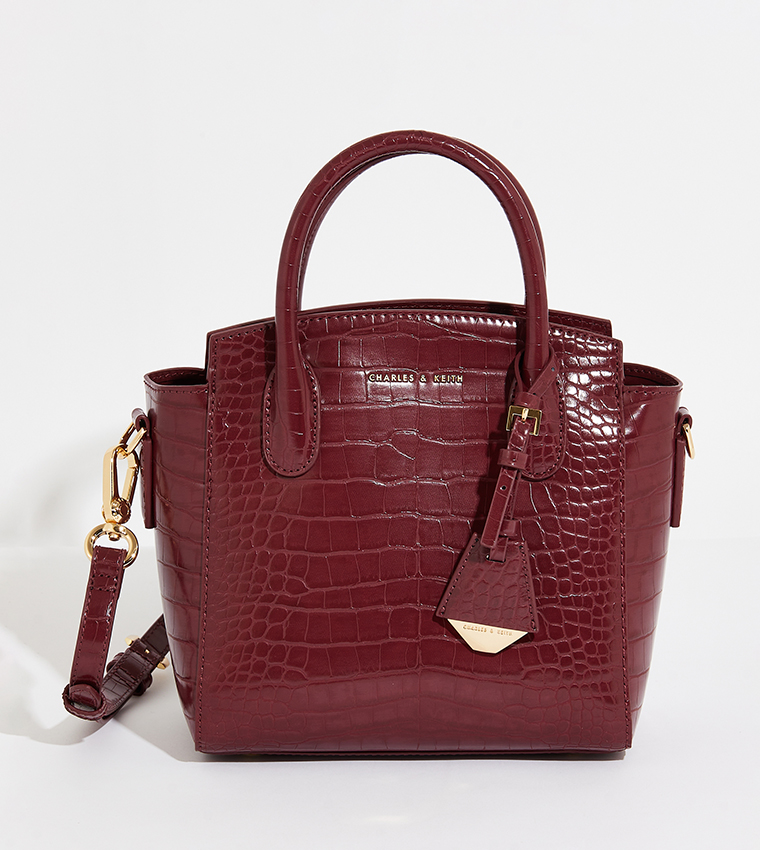 Charles & keith trapeze bag sale