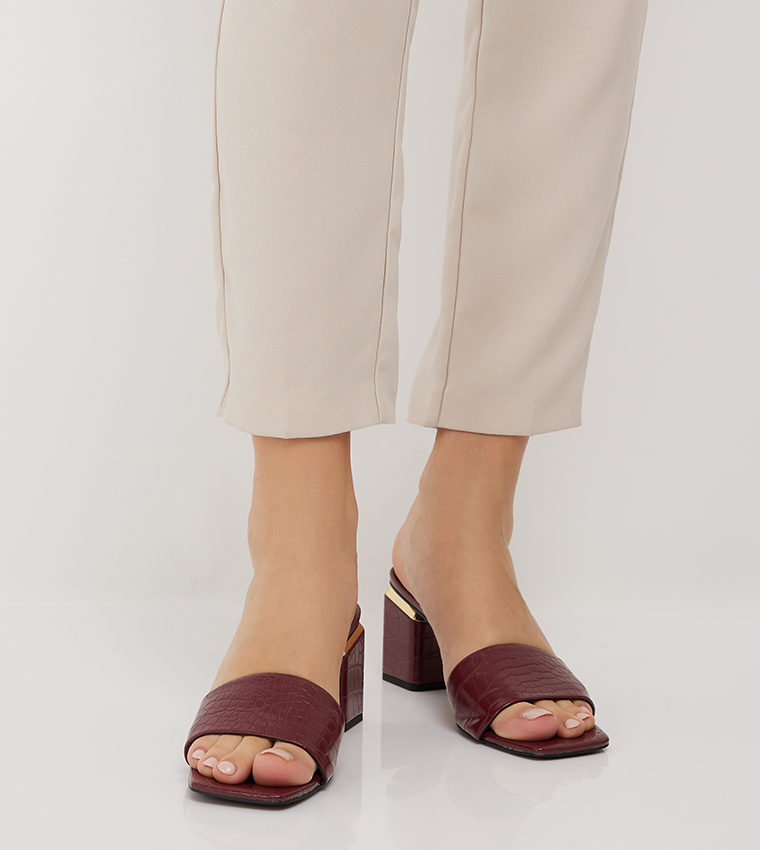 Open on sale toe sandal