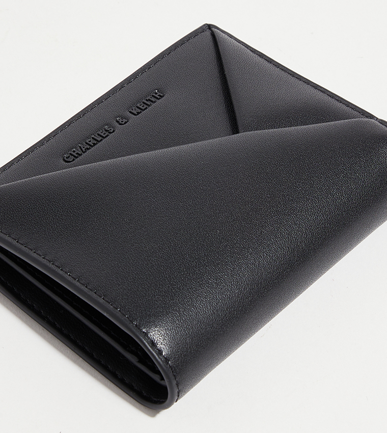 Midori Geometric Top-Zip Wallet 