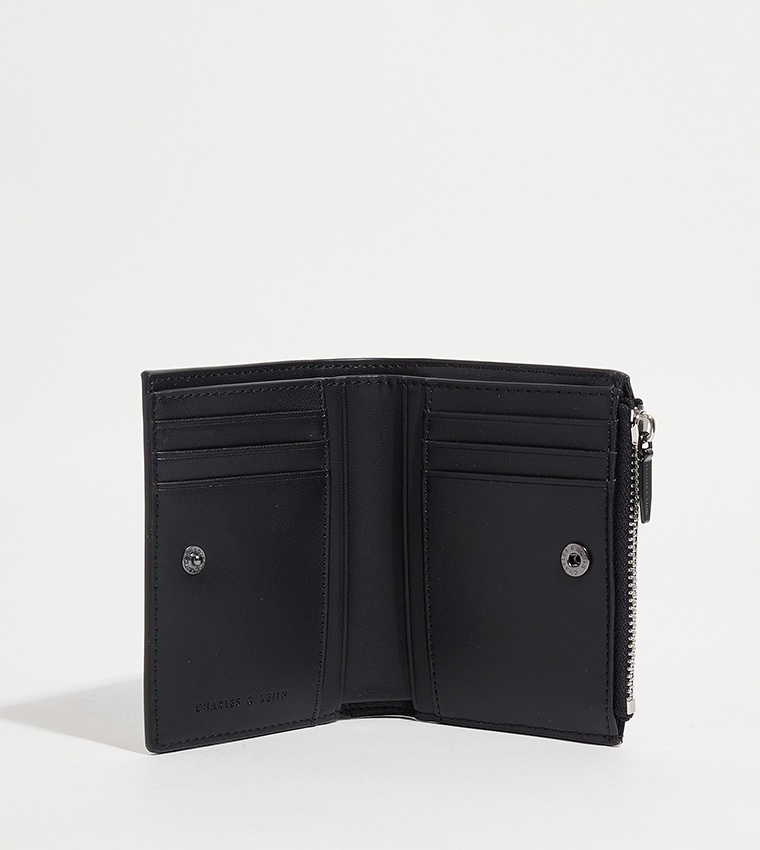 Midori Geometric Top-Zip Wallet 
