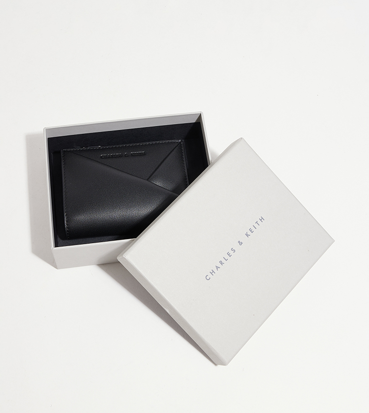 Midori Geometric Top-Zip Wallet 