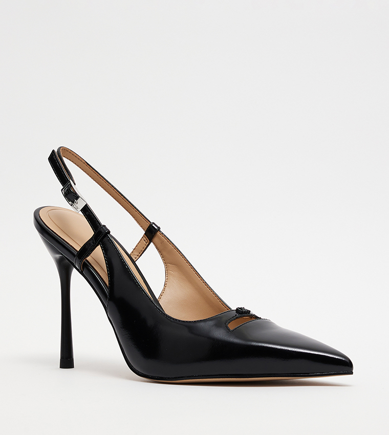 Pointed Toe Slingback Pumps