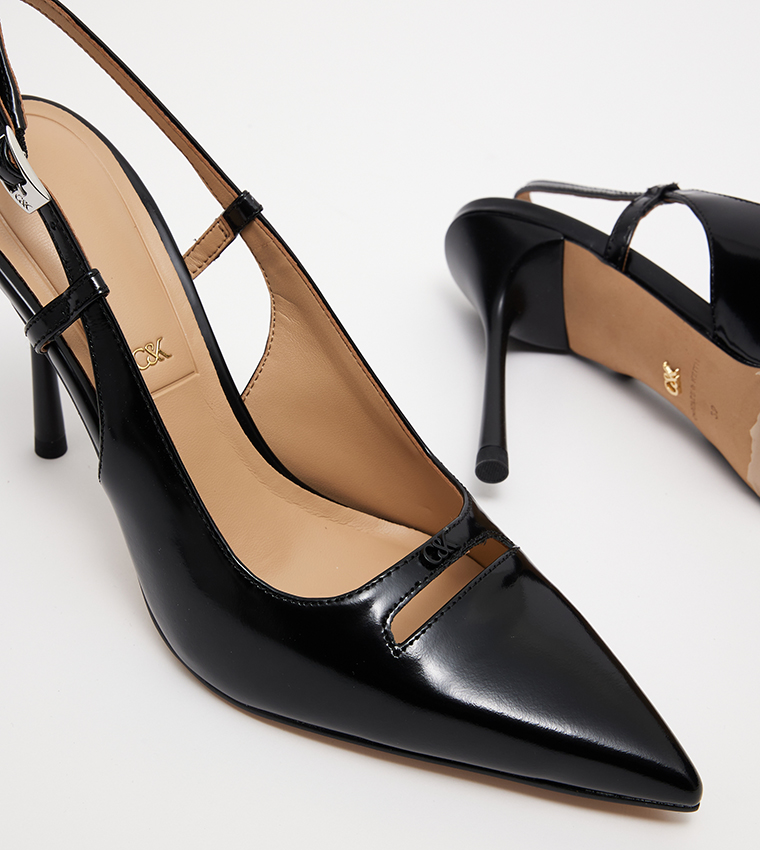 Pointed Toe Slingback Pumps