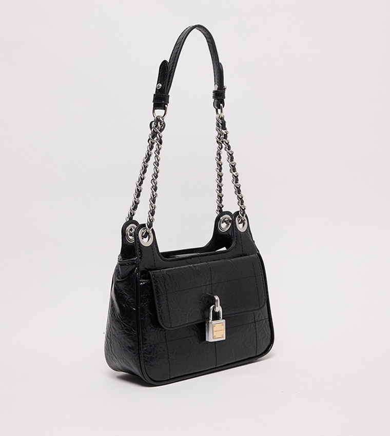 SUKI Textured Shoulder Bag