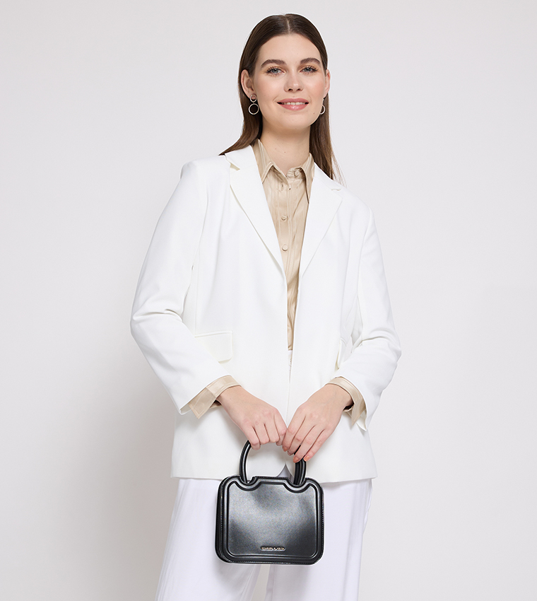 PERLINE Logo Metal Mini Bag
