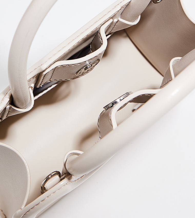 PERLINE Logo Metal Mini Bag