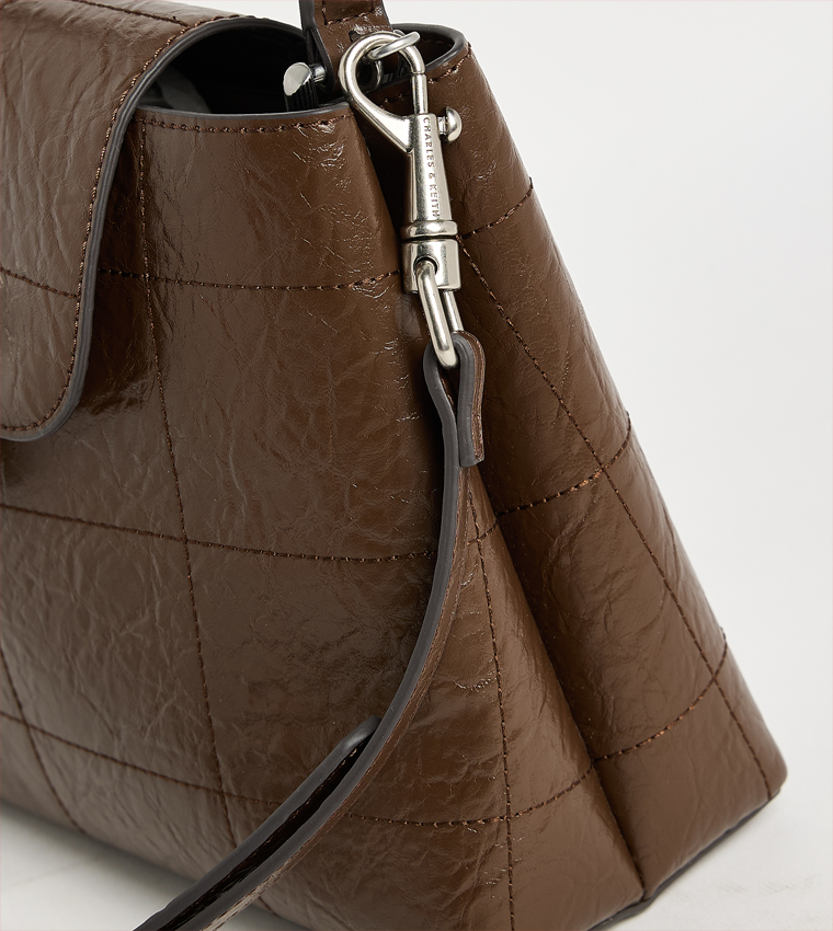 SUKI Textured Satchel Bag