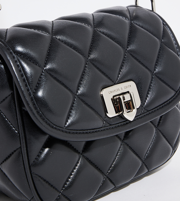 CRESSIDA Quilted Crossbody Bag