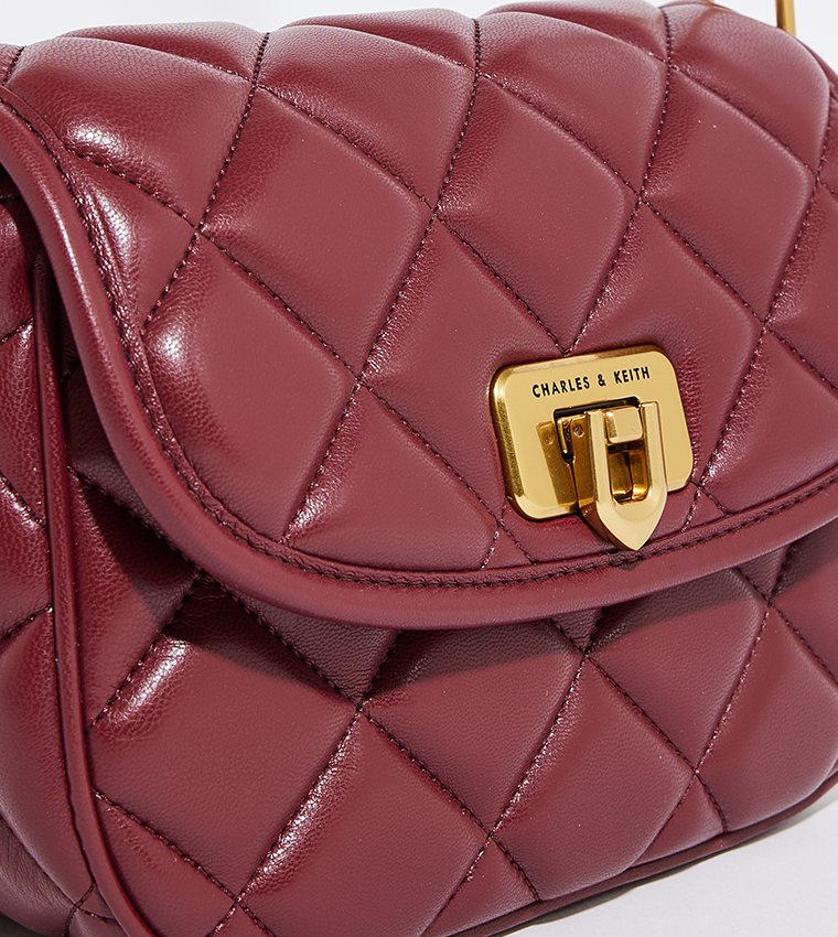 CRESSIDA Quilted Crossbody Bag