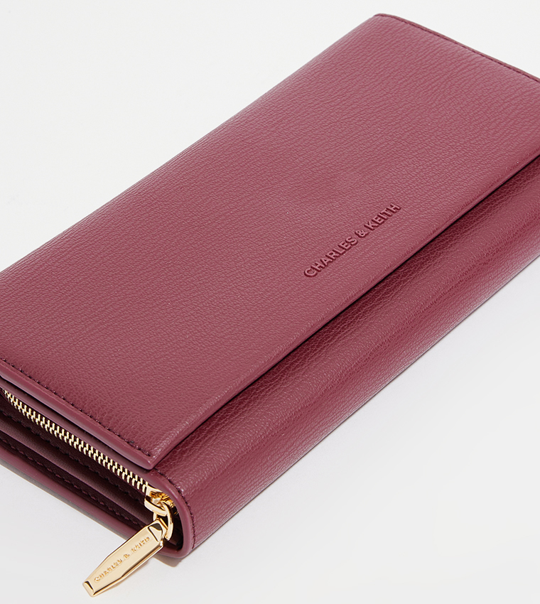 Long Wallet Charles And Keith Pink Wallet CHARLES KEITH Tassel