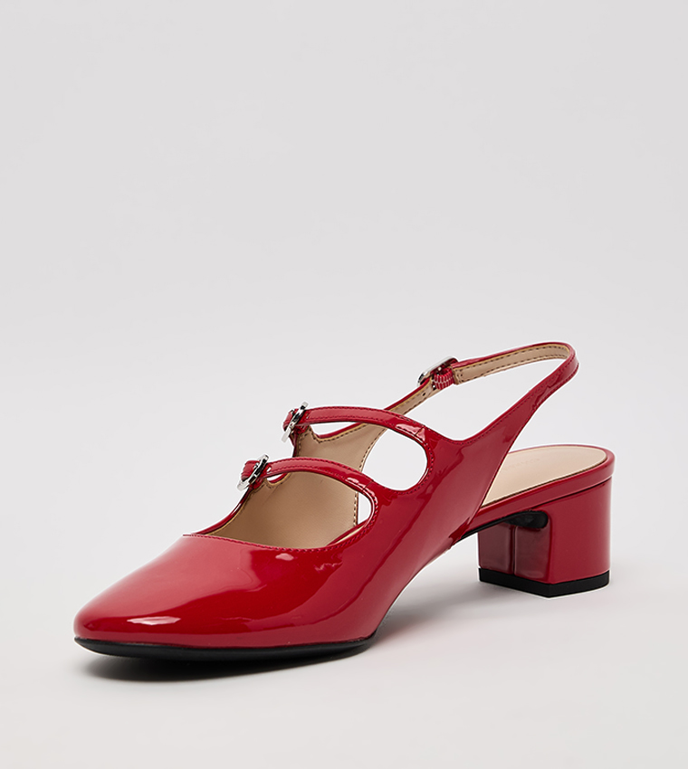 Clementine Double Strap Slingback Pumps
