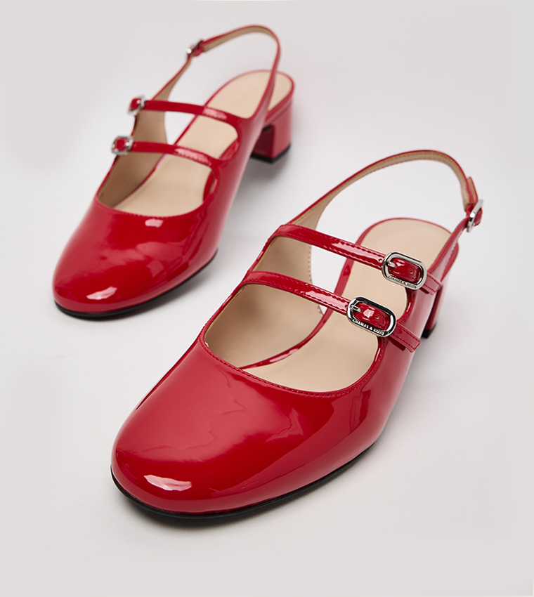 Clementine Double Strap Slingback Pumps