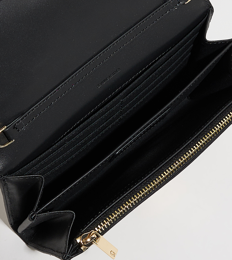Logo Detail Wallet with Sling