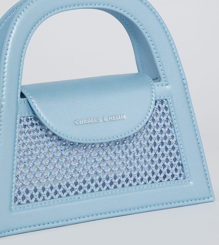 Logo Detail Embellished Mini Bag