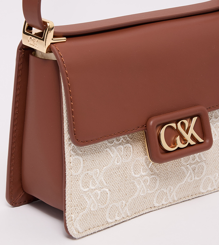 GLIMPSE Logo Detail Crossbody Bag