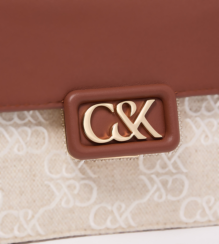 GLIMPSE Logo Detail Crossbody Bag