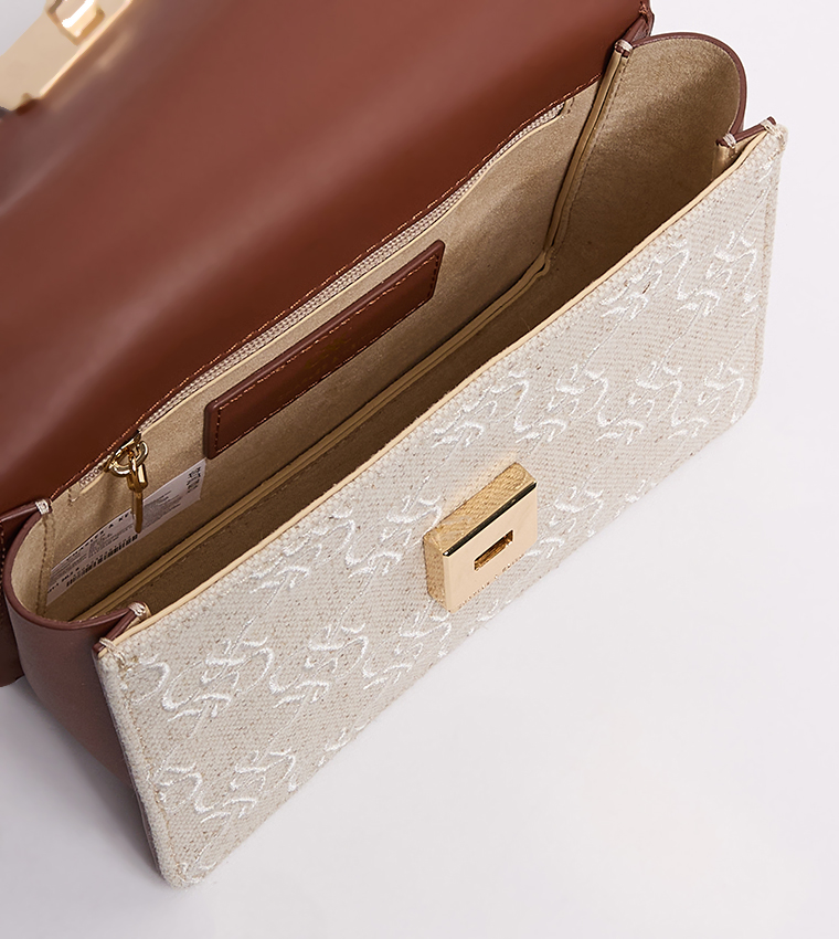 GLIMPSE Logo Detail Crossbody Bag