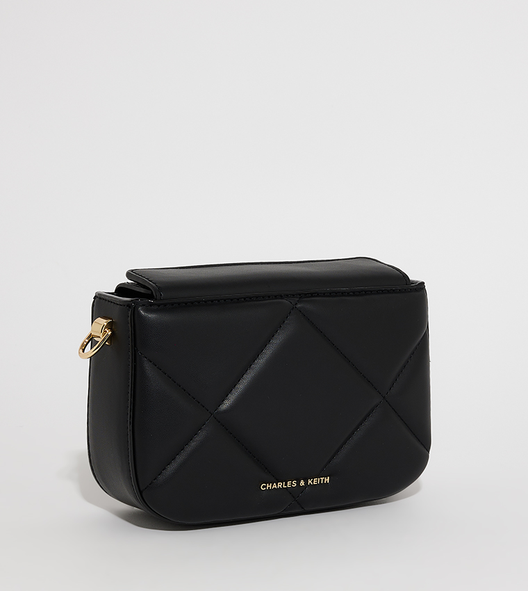 Convertible Chunky Chain Quilted Mini Bag