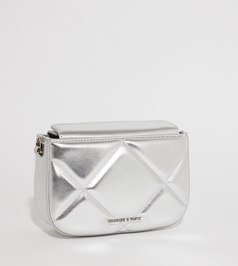 Convertible Chunky Chain Quilted Mini Bag