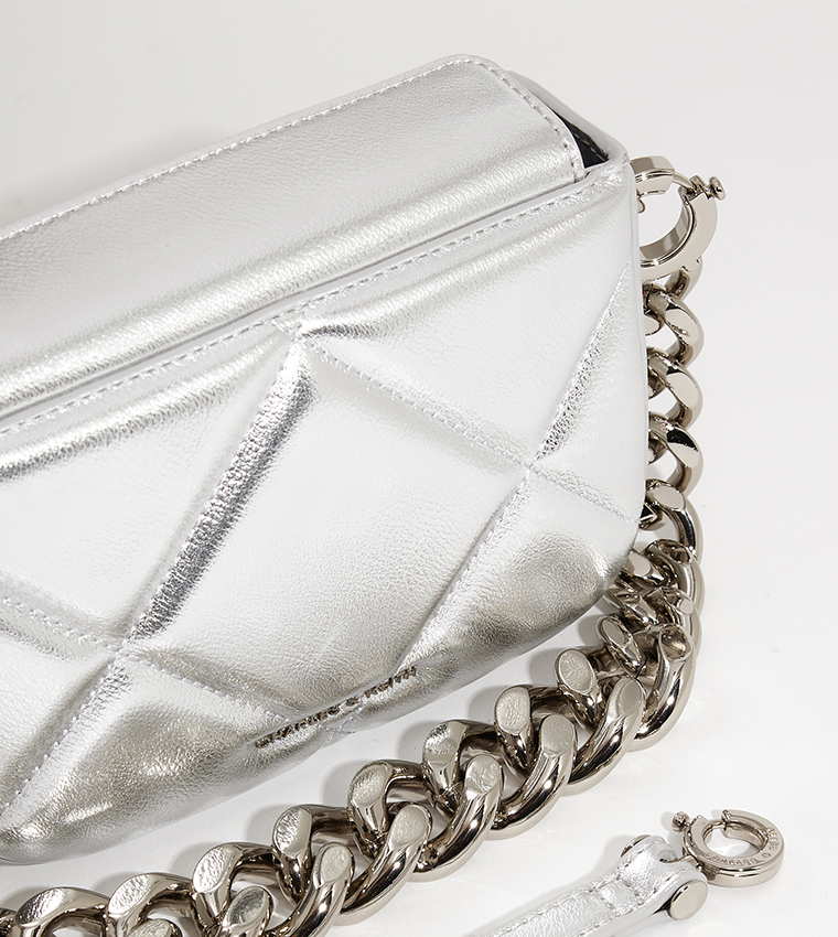 Convertible Chunky Chain Quilted Mini Bag