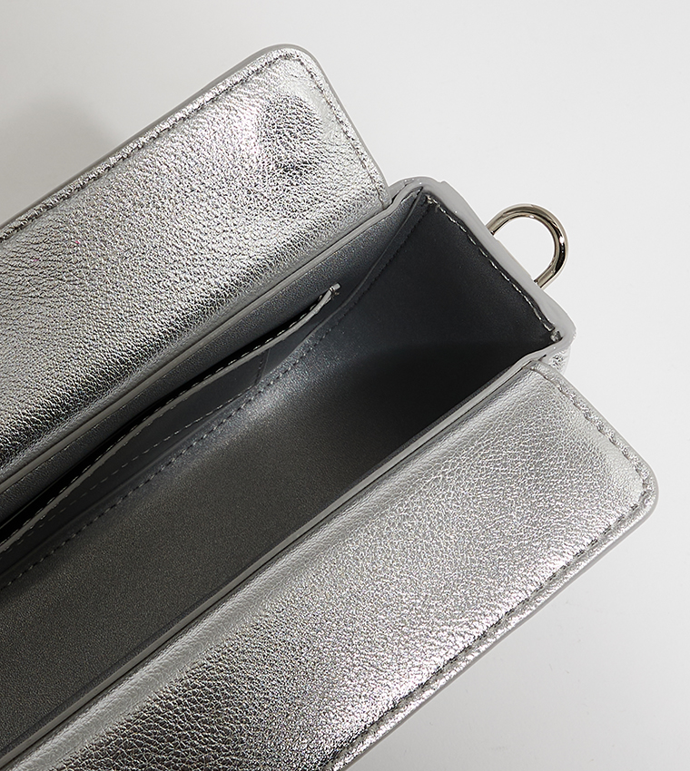 Convertible Chunky Chain Quilted Mini Bag