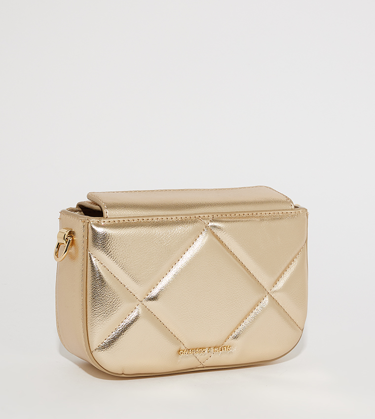 Convertible Chunky Chain Quilted Mini Bag