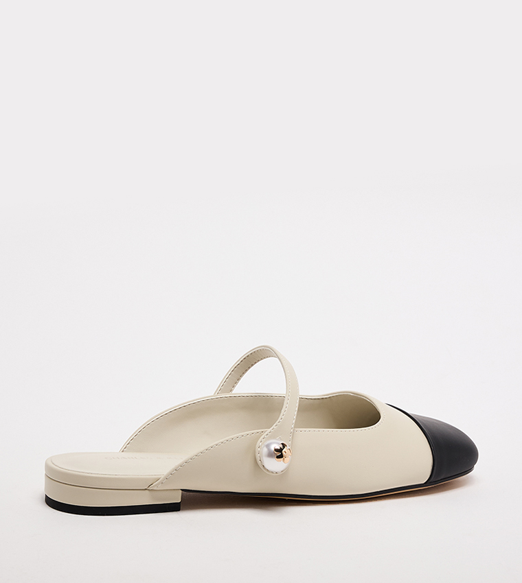 Aeryn Color Block Flat Mules