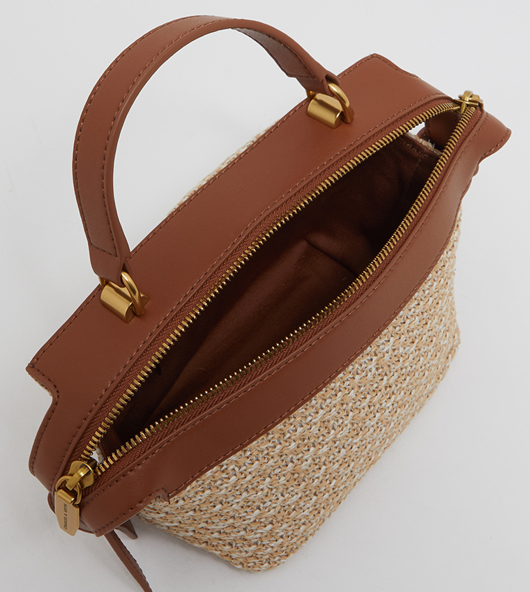 AURELIE Straw Mini Bag