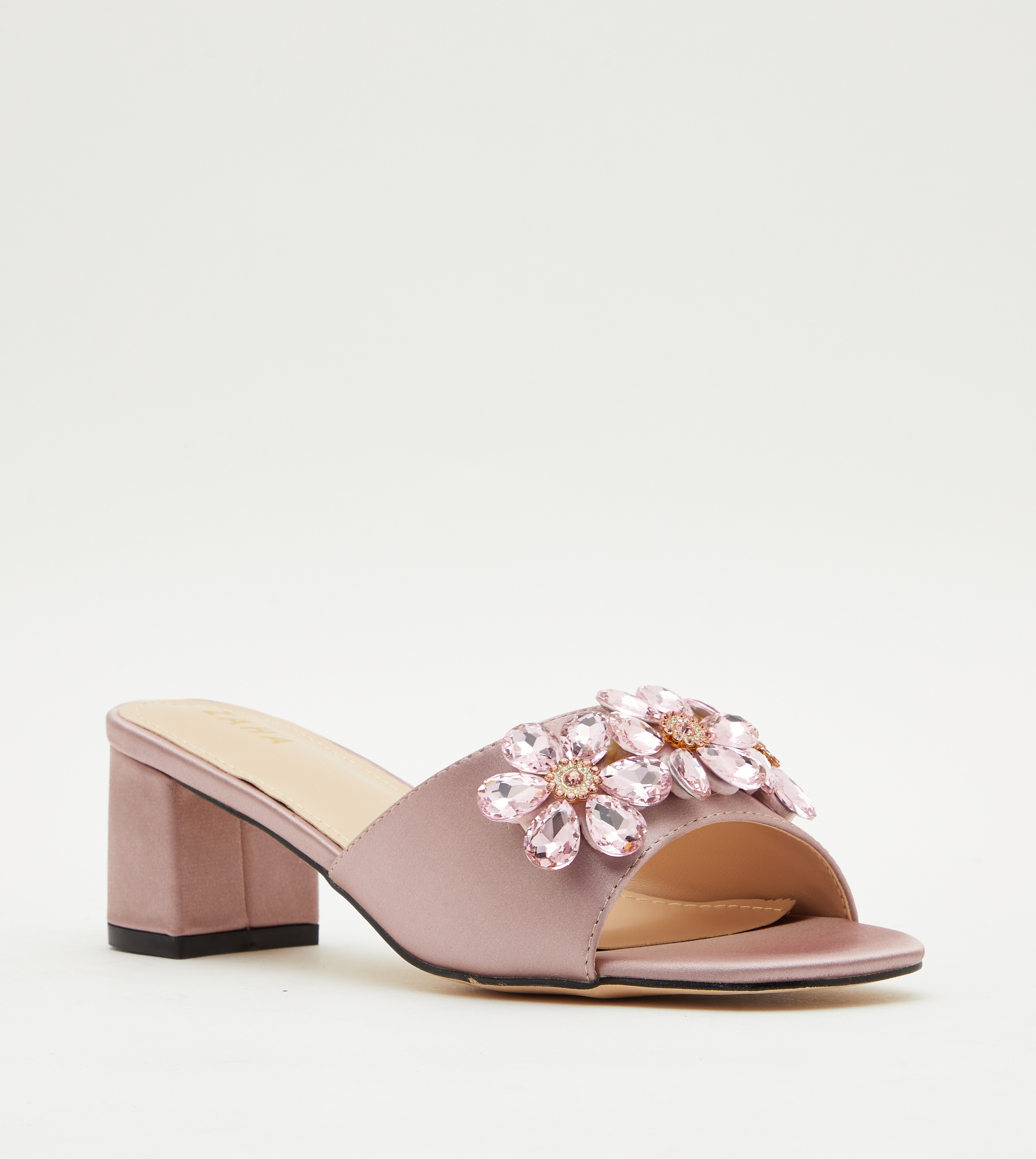 Aldo embellished blush hot sale block heeled sandals