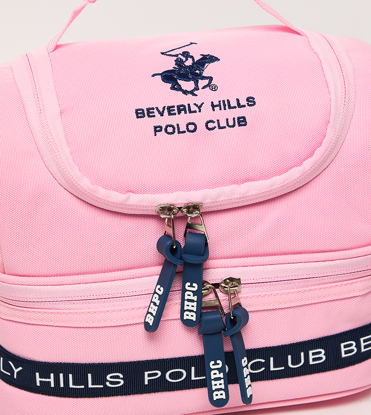 Logo Detail Zippered Lunch Bag