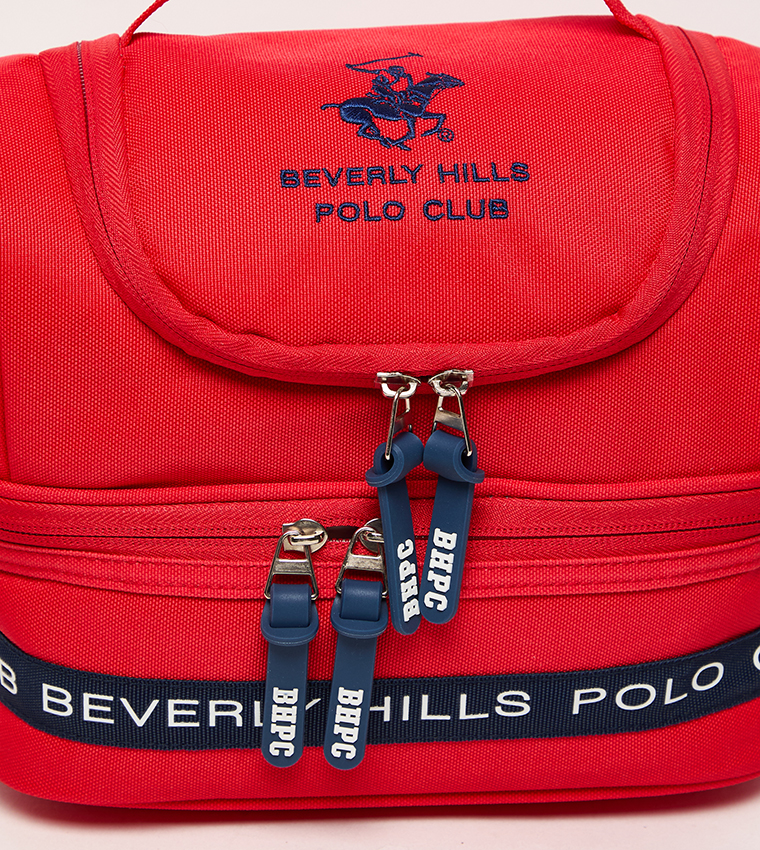 Logo Detail Zippered Lunch Bag