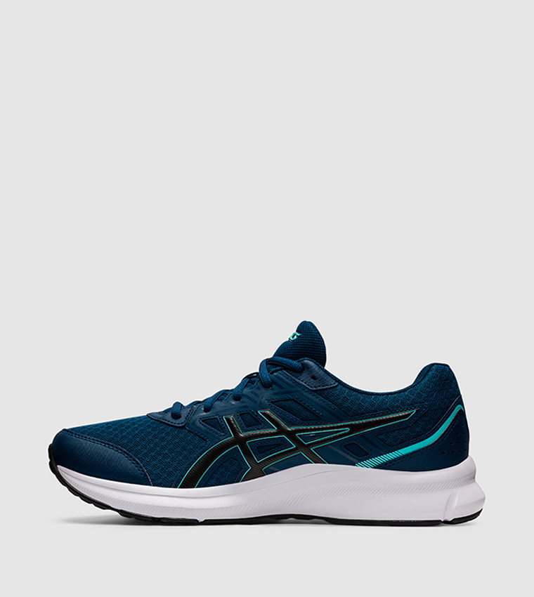 asics shoes blue and black