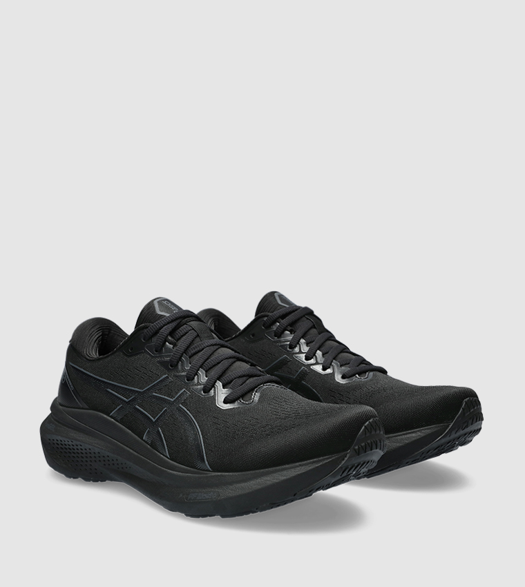 Asics kayano all black best sale