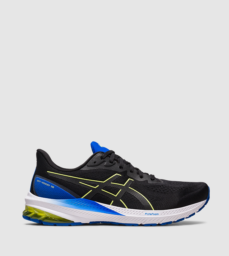 Buy Asics GT 1000 Lace Up Mesh Running Shoes In Black 6thStreet Bahrain