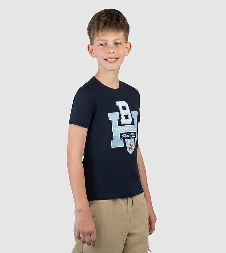 Logo Embroidered Short Sleeves T-Shirt