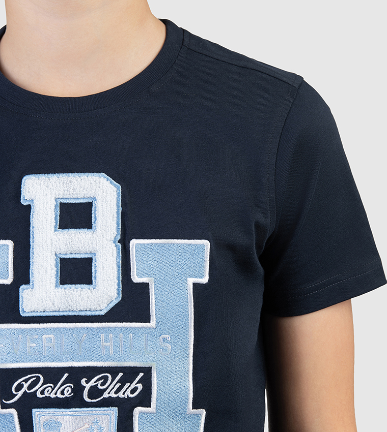 Logo Embroidered Short Sleeves T-Shirt